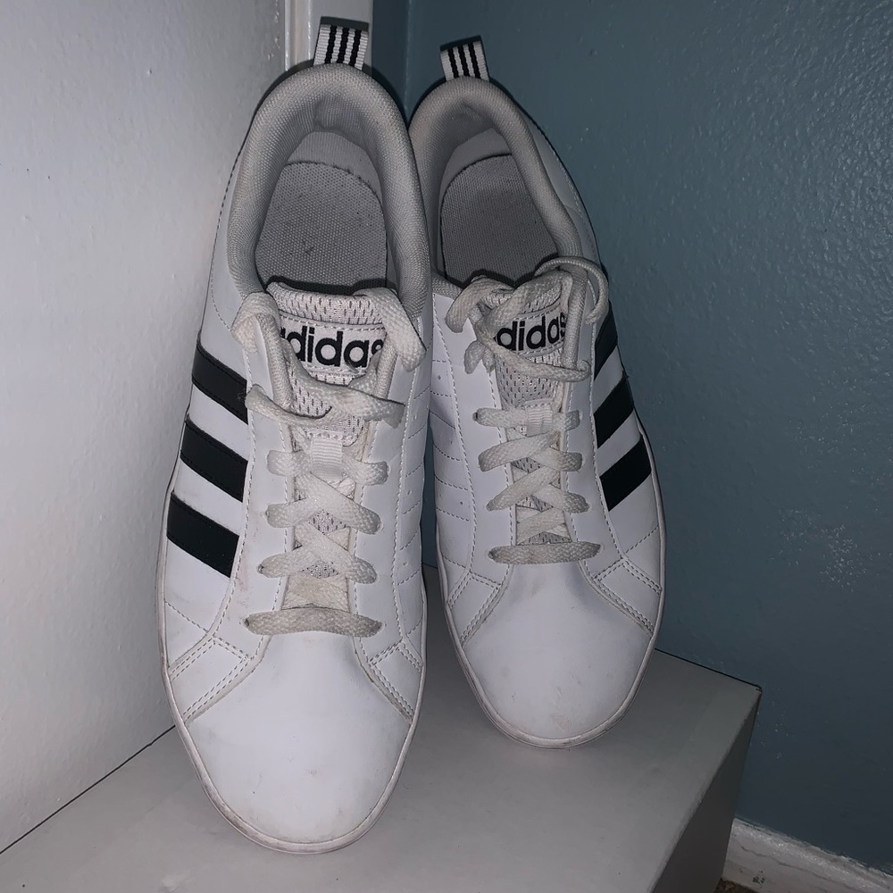 Adidas half stripe shoes size 8